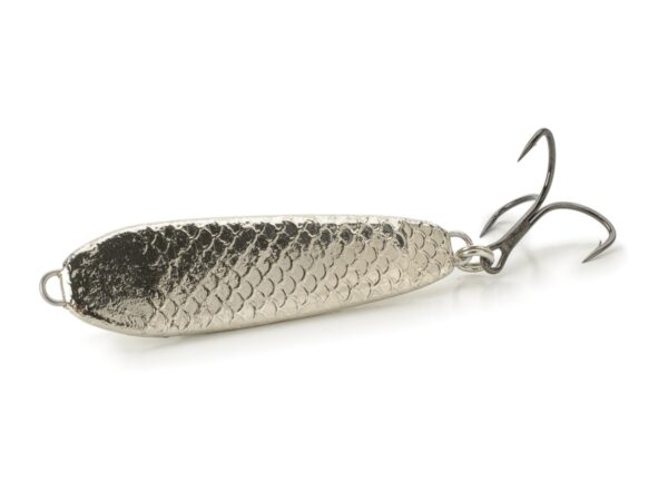 Davis SPOONS are 1/2oz & 7/8oz in Chrome