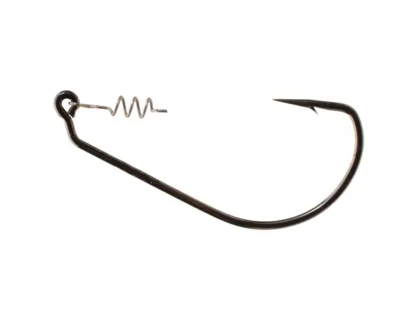 Davis Frog-Locker Hook,  4/0, 5/0, 6/0, Black Nickel 3/Pkg