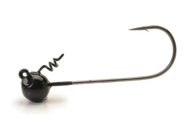 Shaky HBT Screw Lock; 4/0 or 5/0; 5 Hook Weights; Black or Green Pumpkin; 3/pkg,