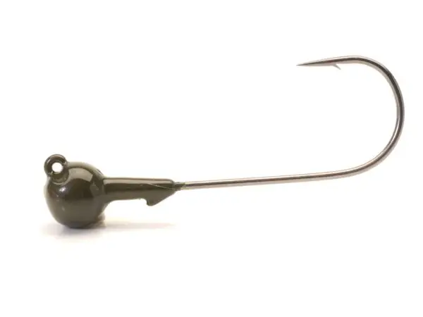 Davis SHAKY WORM HEADS BULK in 1/16oz, 1/8oz, 3/16oz, or 1/4oz, Green Pumpkin - 25/Pkg. - Image 2