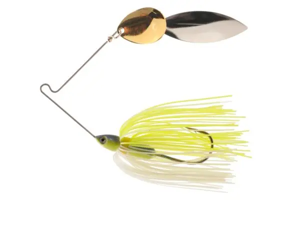 Davis Series XWire Spinnerbait, Nickel Willow & Gold Willow or Colorado, 1/2 oz, 8 Colors
